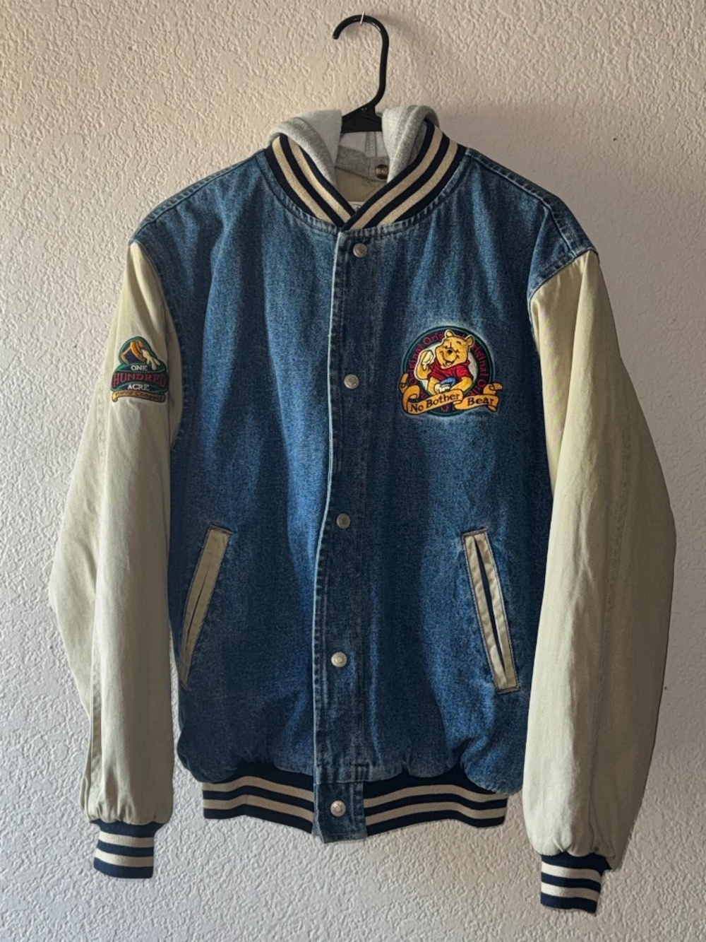 90s Winnie the Pooh Varisty Jacket (XXXTentacion)